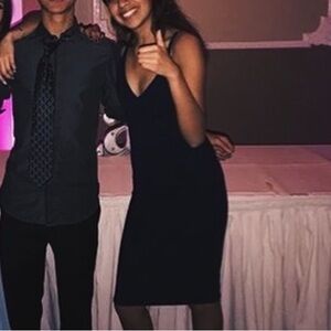 Body con navy blue dresss